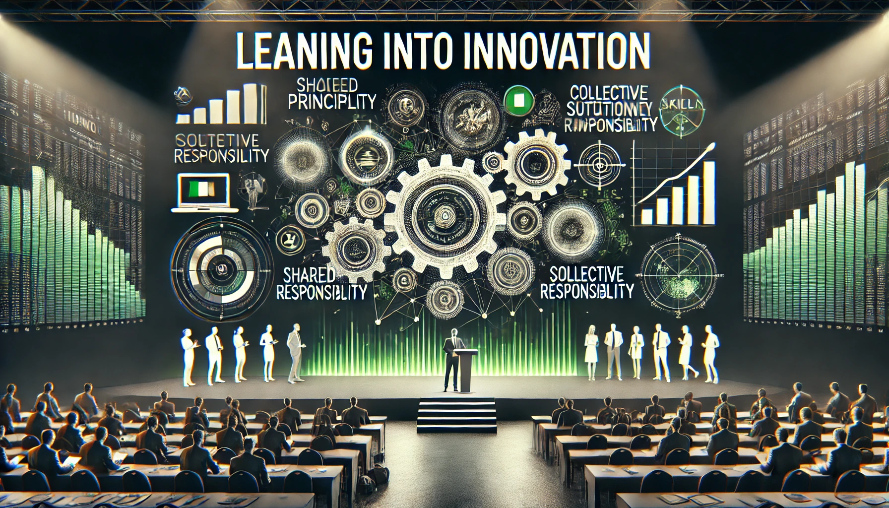 Lean Into Screen Lean into disruption - Ron Immink